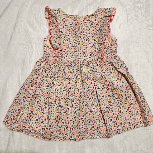 EUC Karrot floral print dress with ruffle sleeve size 18/24mo - Picture 3 of 3